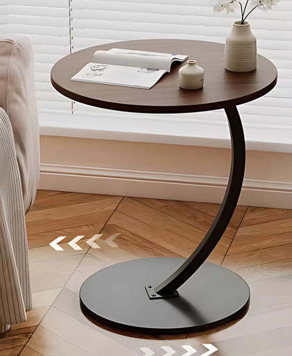 Mesa auxiliar estilo minimalista